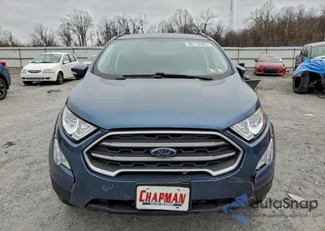 2022 Ford Ecosport Se z USA, uszkodzony, nr VIN MAJ6S3GL5NC462782
